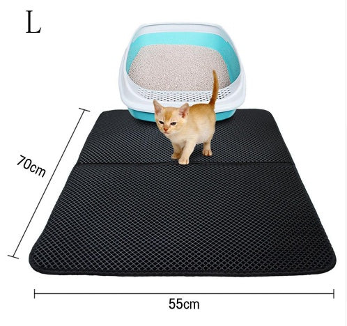 Premium Double Layer Honeycomb Litter Trapping Mat