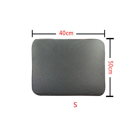 Premium Double Layer Honeycomb Litter Trapping Mat