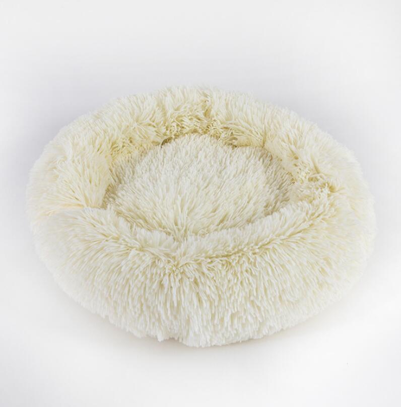 CozyPaws™ Plush Bed – Round Nest for Cats & Small Dogs