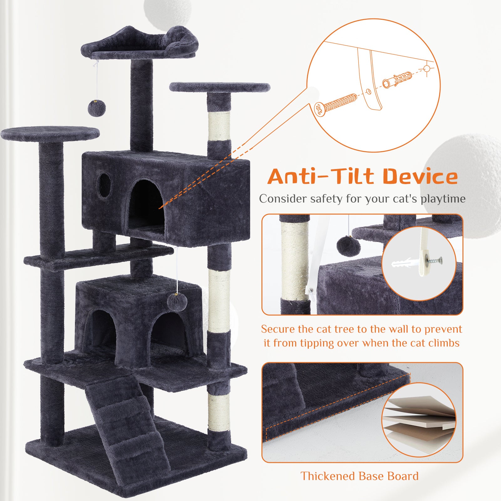 Climb & Lounge Cat Tree