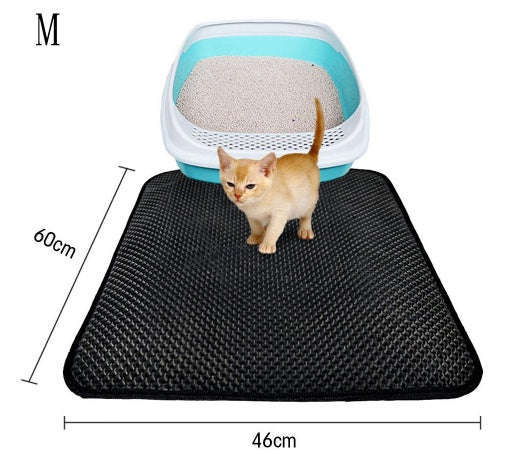 Premium Double Layer Honeycomb Litter Trapping Mat