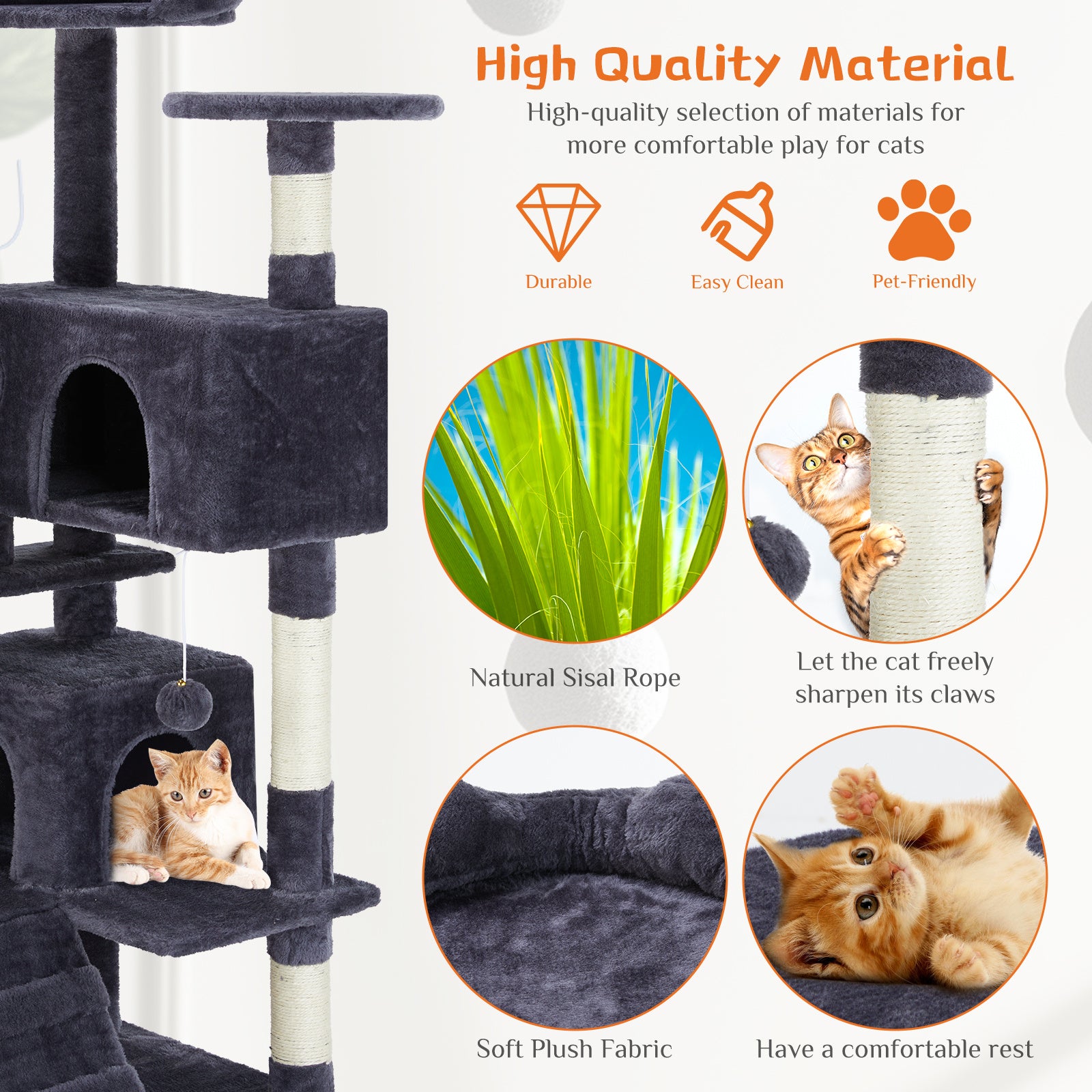 Climb & Lounge Cat Tree