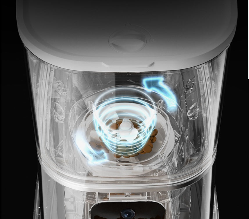 Smart Automatic Pet Feeder with WiFi, Voice & Camera Options – 6L Capacity