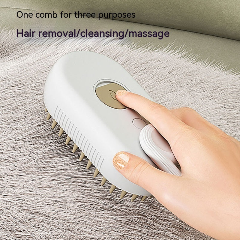 SteamGlide™ 3-in-1 Steam Pet Brush