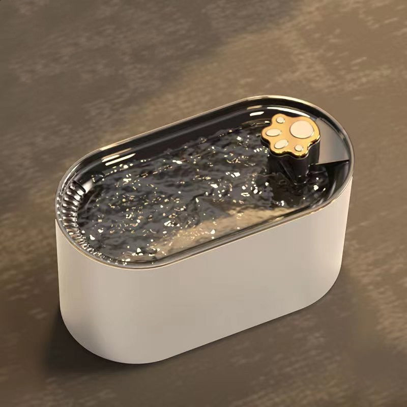 AquaFlow™ 3L Pet Water Fountain – Ultra-Quiet, LED Indicator & Triple Filtration