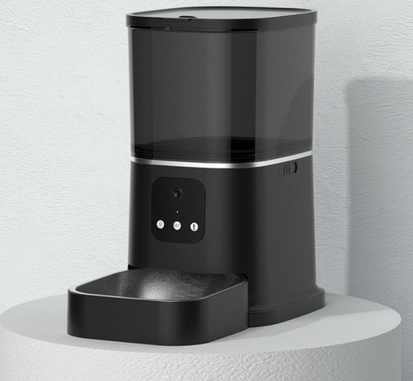 Smart Automatic Pet Feeder with WiFi, Voice & Camera Options – 6L Capacity