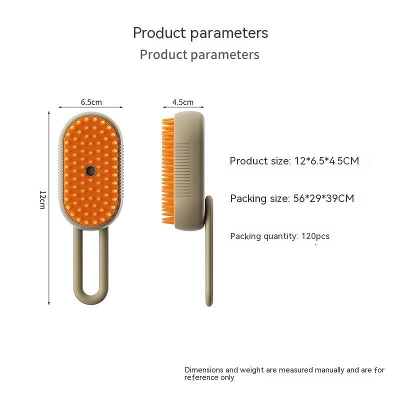 SteamGlide™ 3-in-1 Steam Pet Brush